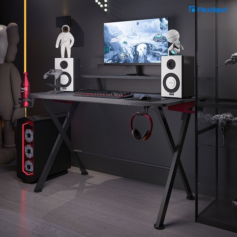 Cool and Ergonomic Gaming Desk