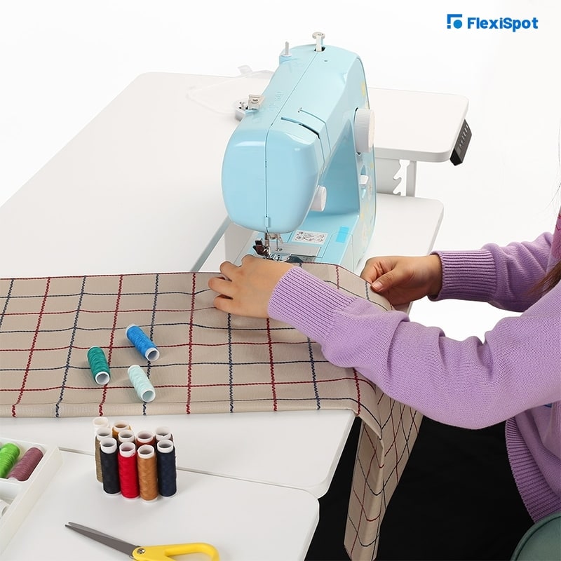  Sewing Stations with Adjustable Heights Are a Useful Ergonomic Solution
