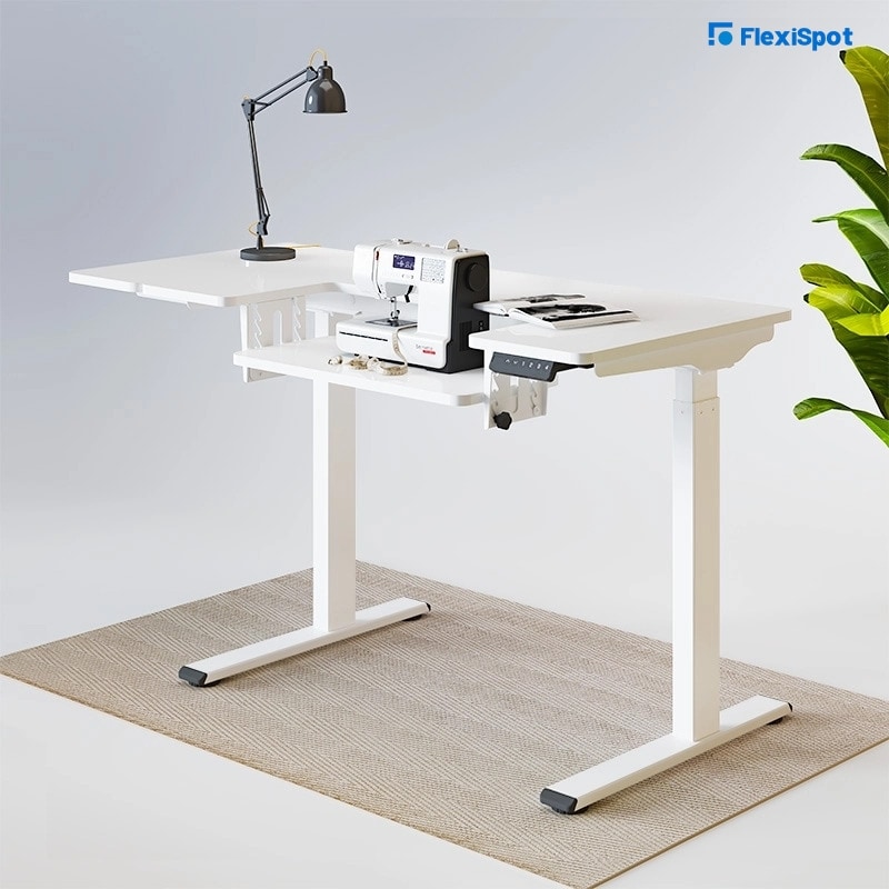 height-adjustable sewing table