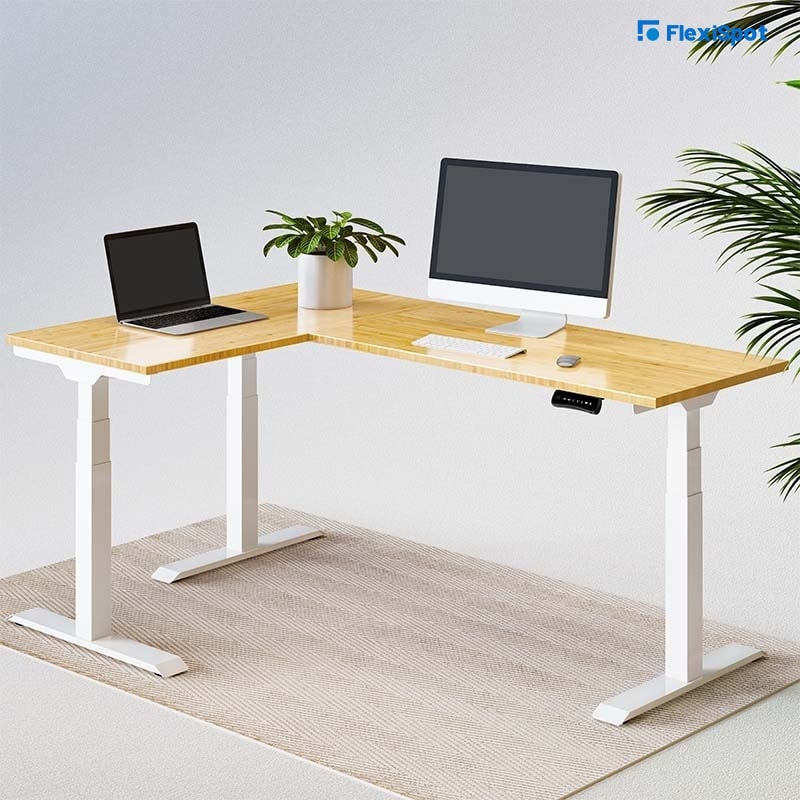 L-Shaped Standing Desk E4L