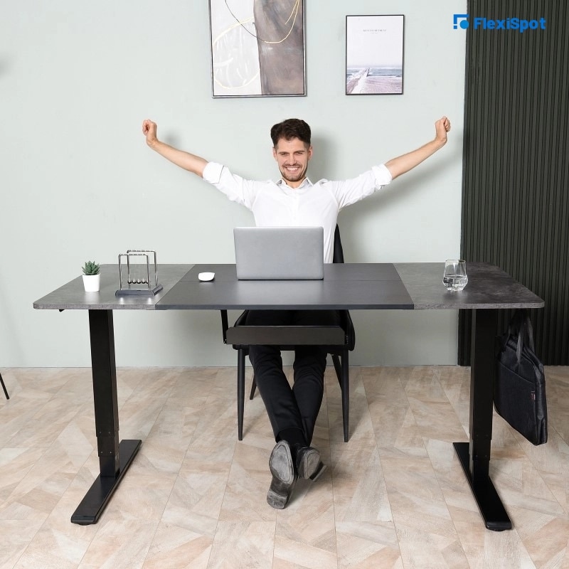 Seiffen Laminated 4-Spliced Standing Desk