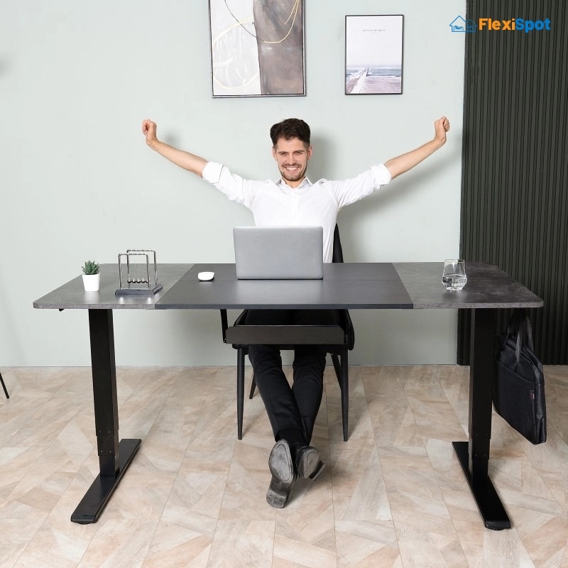 Stretch Your Legs and Back Often While Using a Standing Desk