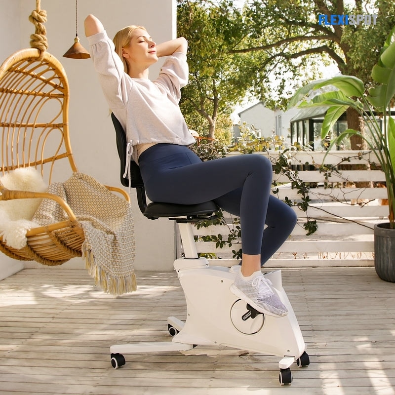 Woman relaxing at home