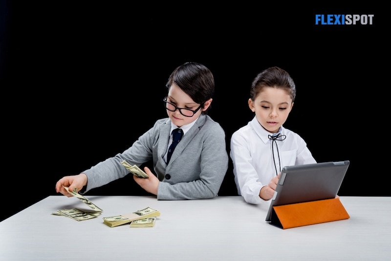 3. Teach your kid how to track their spending.  