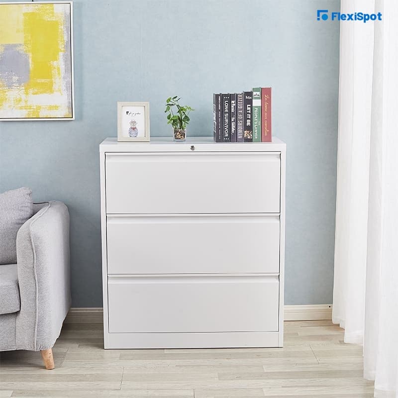 Three-Drawer Lateral filing cabinet