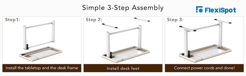 Easy 3-Step Assembly