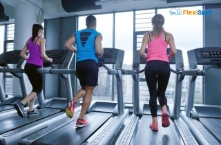 Treadmill in a online flat