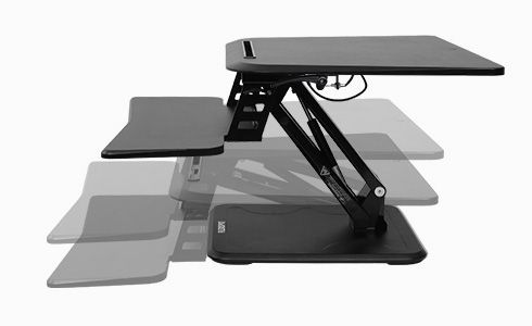 sit-stand desk workstations