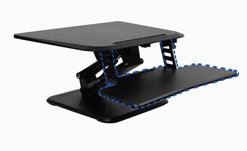 sit-stand desk workstations