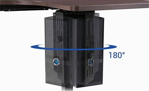 FlexiSpot CH1 Adjustable CPU Holder and Under-Desk CPU Mount 2