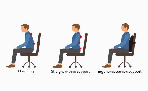 FlexiSpot Ergonomic back cushion CB1