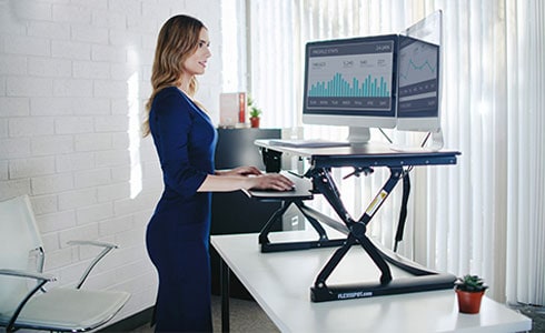 sit-stand desk workstations