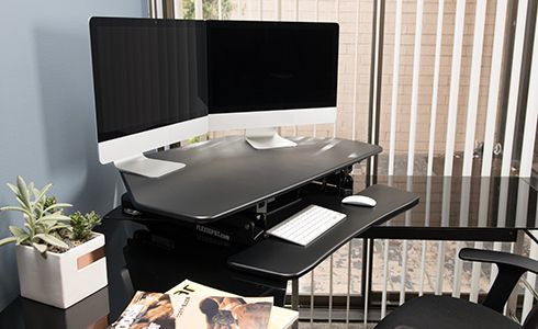 sit-stand desk workstations