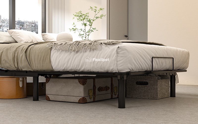 height of adjustable bed frame