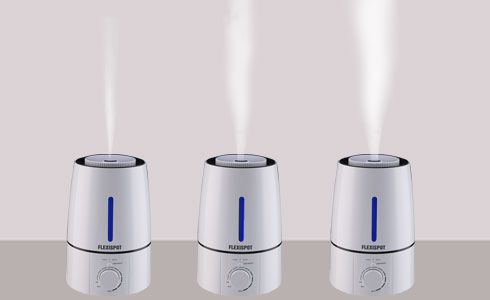 It has several different mist output levels for you to adjust according to the size of your room and current humidity level.