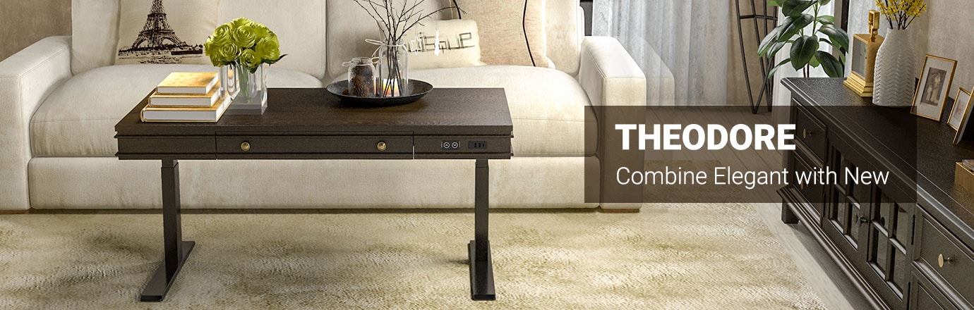 Theodore Height Adjustable Coffee Table | Flexispot Theodore Height Adjustable Coffee Table | Flexispot